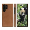 Funda tipo folio para móvil dbramante1928 Lynge para Samsung Galaxy S23 Ultra, tan, 3 compartimentos para tarjetas, compatible con pantalla de 17,3 cm (6,8