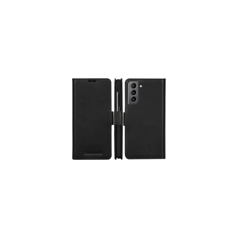Funda cartera dbramante1928 Lynge para Samsung Galaxy S21+ (6,7 inch, negra) con 3 compartimentos para tarjetas