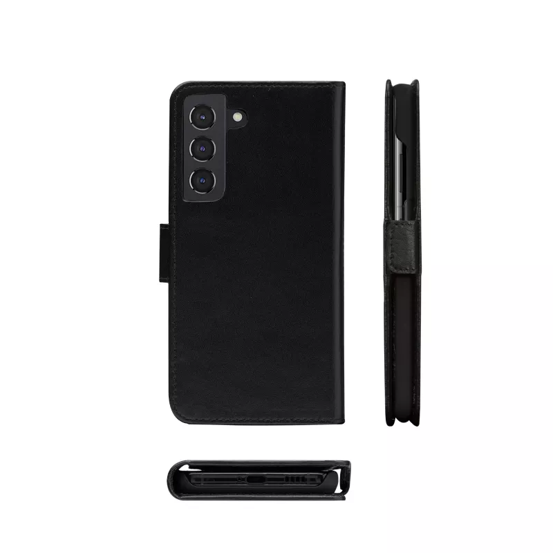 Funda cartera dbramante1928 Lynge para Samsung Galaxy S21+ (6,7 inch, negra) con 3 compartimentos para tarjetas