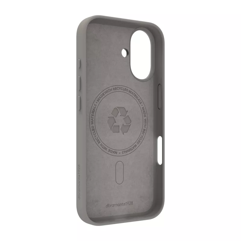 Funda para móvil dbramante1928 Roskilde MS ICON para Apple iPhone 17, gris, monocromática