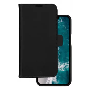 Funda tipo folio dbramante1928 iPhone 14 Pro Max negra 3 compartimentos para tarjetas