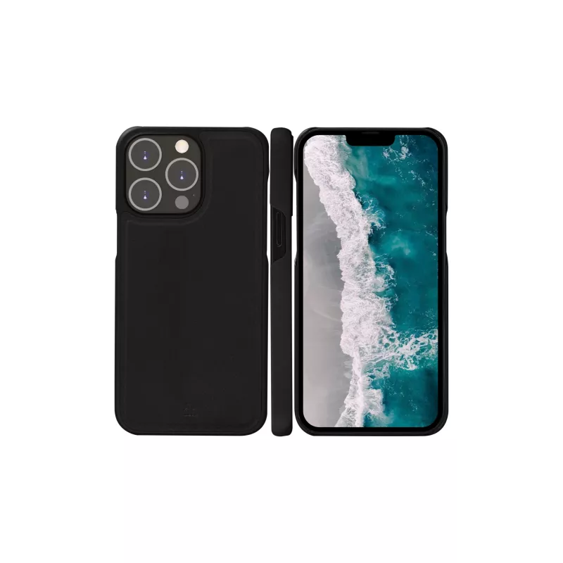 Funda tipo folio dbramante1928 iPhone 14 Pro Max negra 3 compartimentos para tarjetas