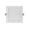 Plafón LEDVANCE DL fina SQ 210 18 W 4000 K WT — cuadrada, 225×225×30 mm, blanco frío