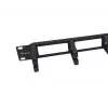 Equip Panel de gestión de cables para montaje en rack de 19 pulgadas, Negro