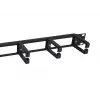 Equip Panel de gestión de cables para montaje en rack de 19 pulgadas, Negro