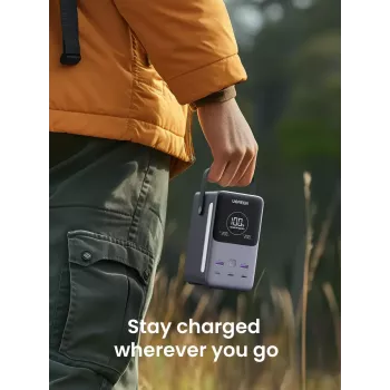 Ugreen Nexode Batería externa 48000 mAh Litio Gris