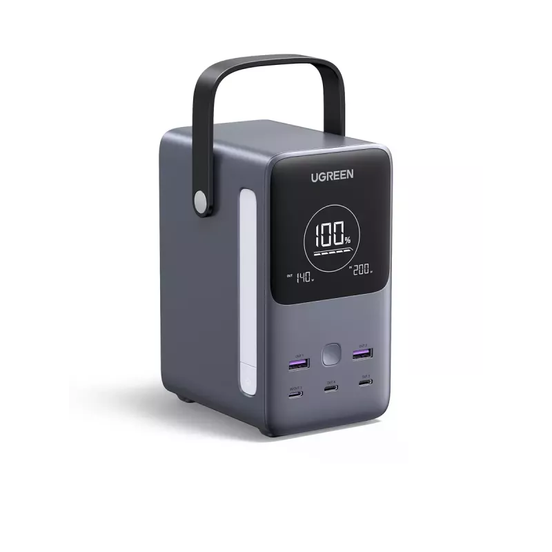 Ugreen Nexode Batería externa 48000 mAh Litio Gris