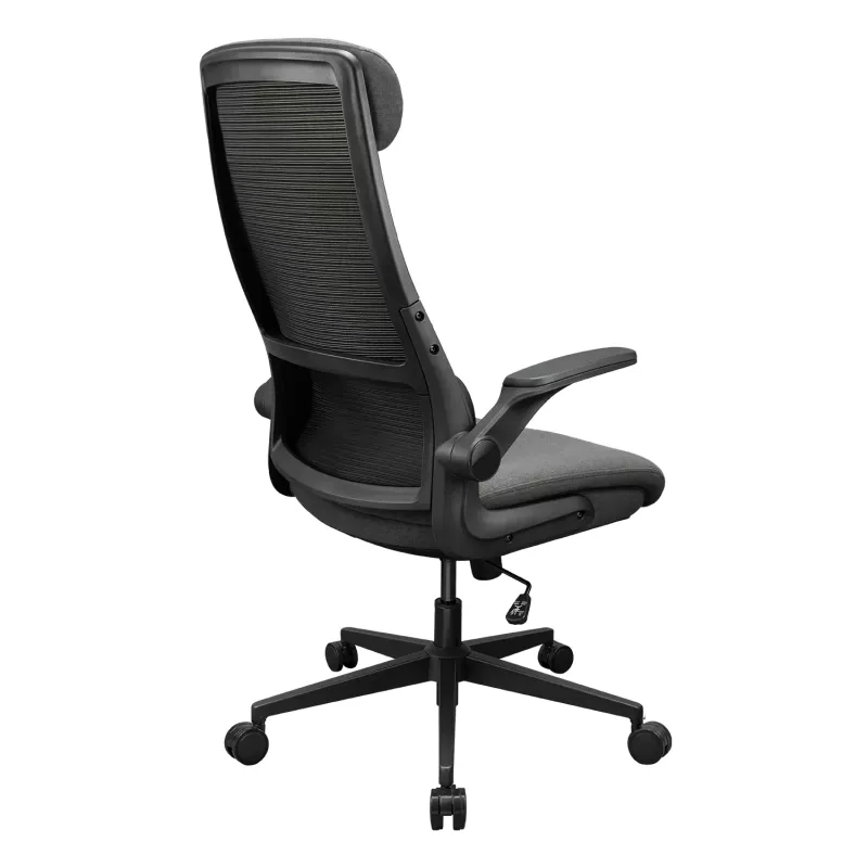 Silla de oficina/gaming Cougar Stryder — asiento y respaldo de tela, gris, superficie 710 × 675 mm, altura mín. 115 cm