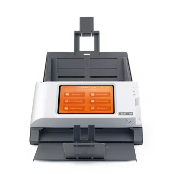 Plustek eScan A350 Enterprise ADF + escáner con alimentación manual 600 x 600 DPI A4 Negro, Blanco