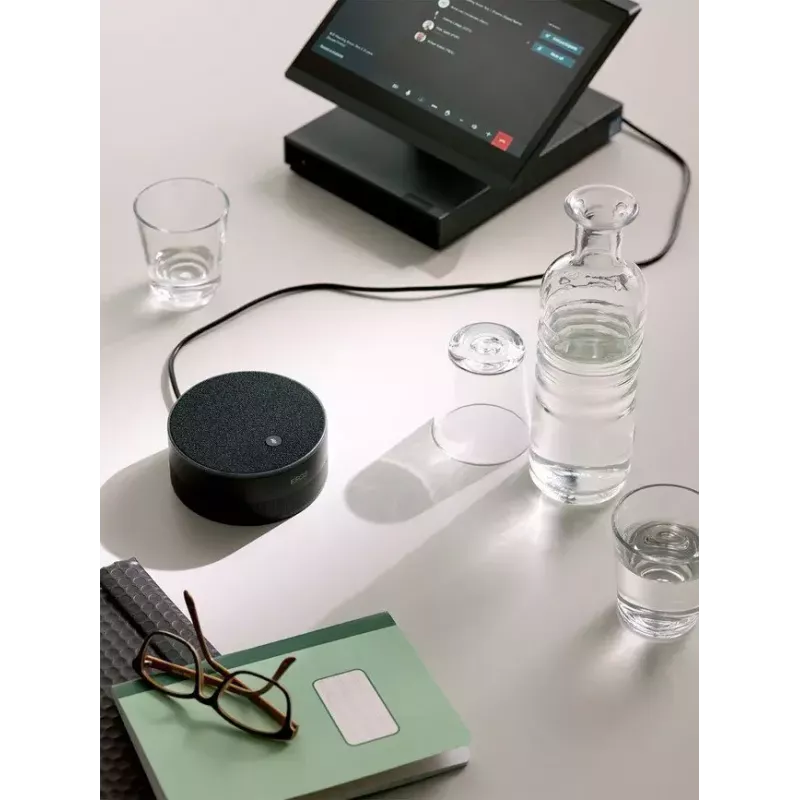 Sistema de audioconferencia en grupo EPOS EXPAND Capture 5 — micrófono omnidireccional, 20–8000 Hz, aluminio/plástico, negro, 123×315,6×53 mm