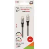 Cable USB 2GO 797512 USB 3.2 Gen 2 1,2 m USB C Negro Plata