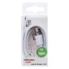 Cable Lightning 2GO 795781 1 m Blanco