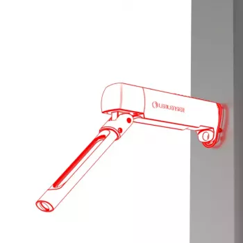 Linterna de trabajo Ledlenser W7R Work Negro LED 220 lm 2500 mAh