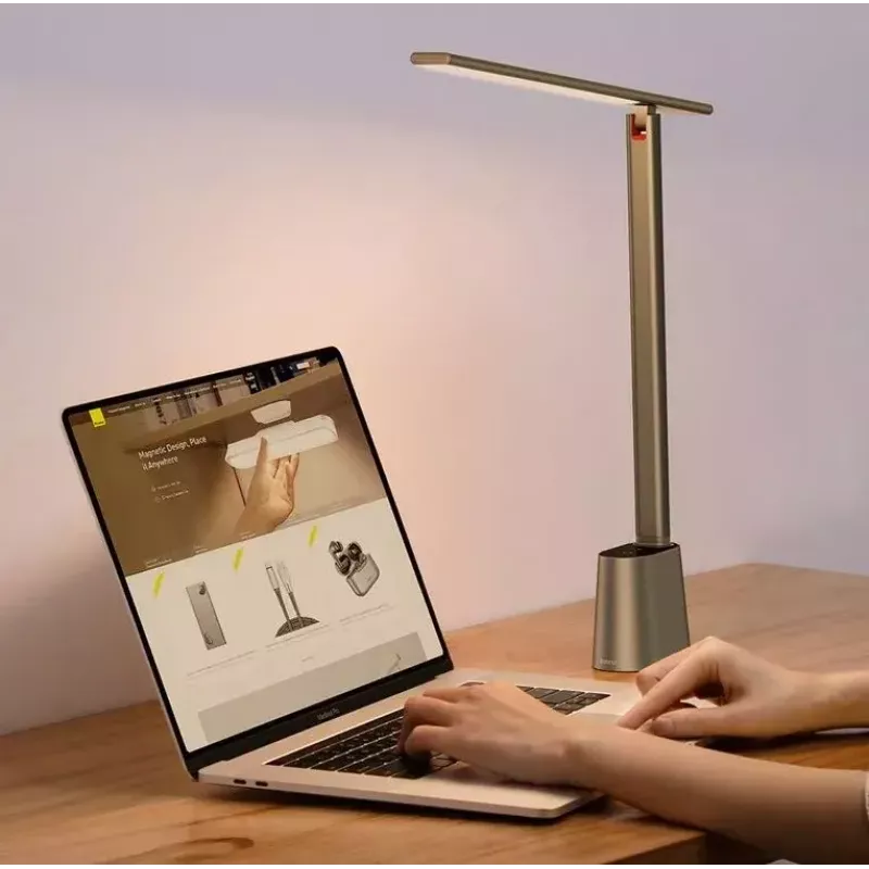 Lámpara de mesa Baseus Smart Eye 5W gris 32 lámparas 4000K