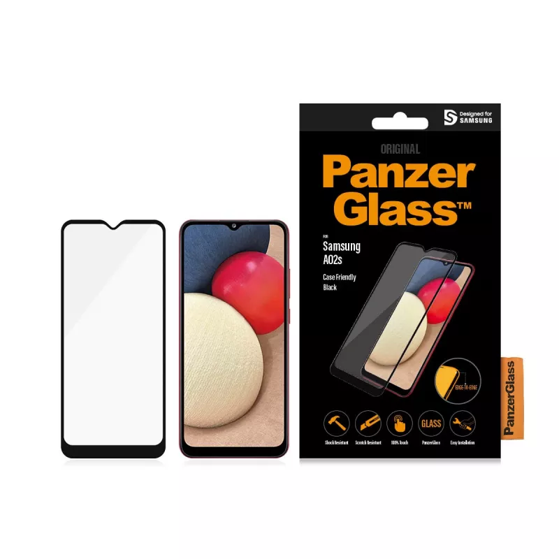 Protector de pantalla de cristal PanzerGlass Samsung Galaxy A02s