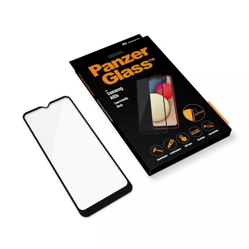 Protector de pantalla de cristal PanzerGlass Samsung Galaxy A02s
