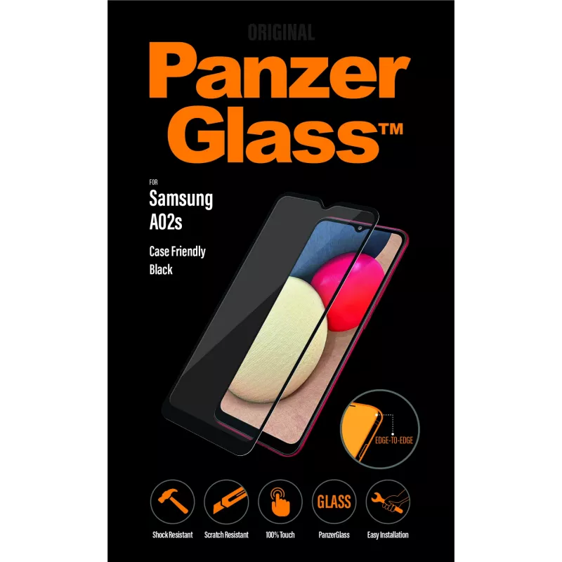 Protector de pantalla de cristal PanzerGlass Samsung Galaxy A02s