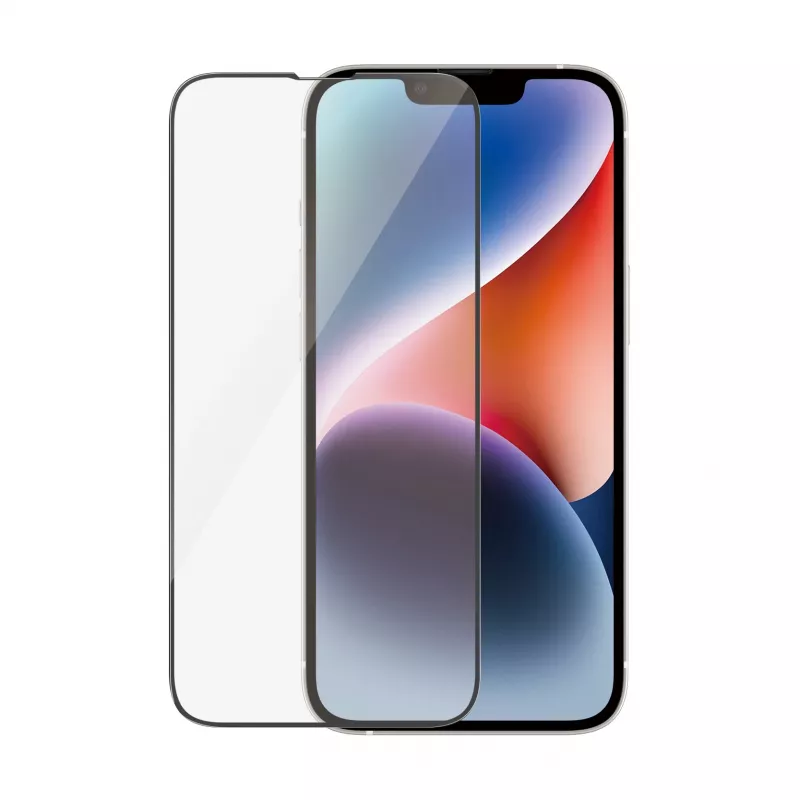 Protector de pantalla PanzerGlass antirreflejo para Apple iPhone 14 / 13 / 13 Pro — cristal templado, PET, ajuste ultraancho, EasyAligner