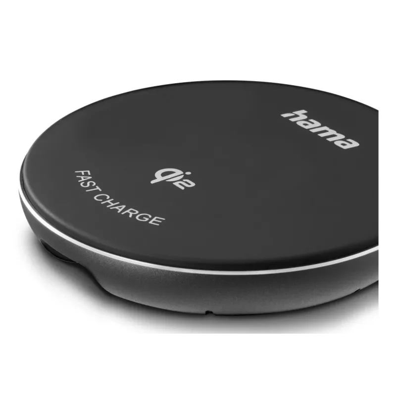 Hama 00201735 cargador móvil smartphone negro USB carga inalámbrica carga rápida interior