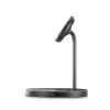 Hama 00201738 cargador para dispositivos móviles auriculares, smartphone negro USB carga inalámbrica función de carga rápida interior