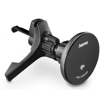 Hama 00201736 cargador móvil smartphone negro USB carga inalámbrica carga rápida coche