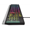 Teclado gaming GENESIS NKG-1817 USB QWERTY tamaño completo con cable