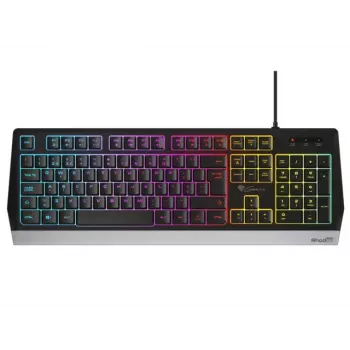 Teclado gaming GENESIS NKG-1817 USB QWERTY tamaño completo con cable