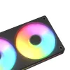 Cougar Unity240-FB ventilador single-frame 240 ARGB PWM directo, 120 mm, 700–2500 RPM, FDB, 5,4 mmH₂O, negro