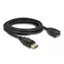Cable de extensión DisplayPort 1.2 DeLOCK 4K 60 Hz 3 m