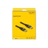Cable DisplayPort DeLOCK 8K 60 Hz 2 m negro metal
