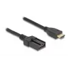 Cable HDMI para automoción DeLOCK conector macho HDMI-A a conector macho HDMI-E 3 m 4K 60 Hz