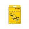 DeLOCK Set de extensión USB Type-A 10 Gbit/s 0,2 m negro 66466
