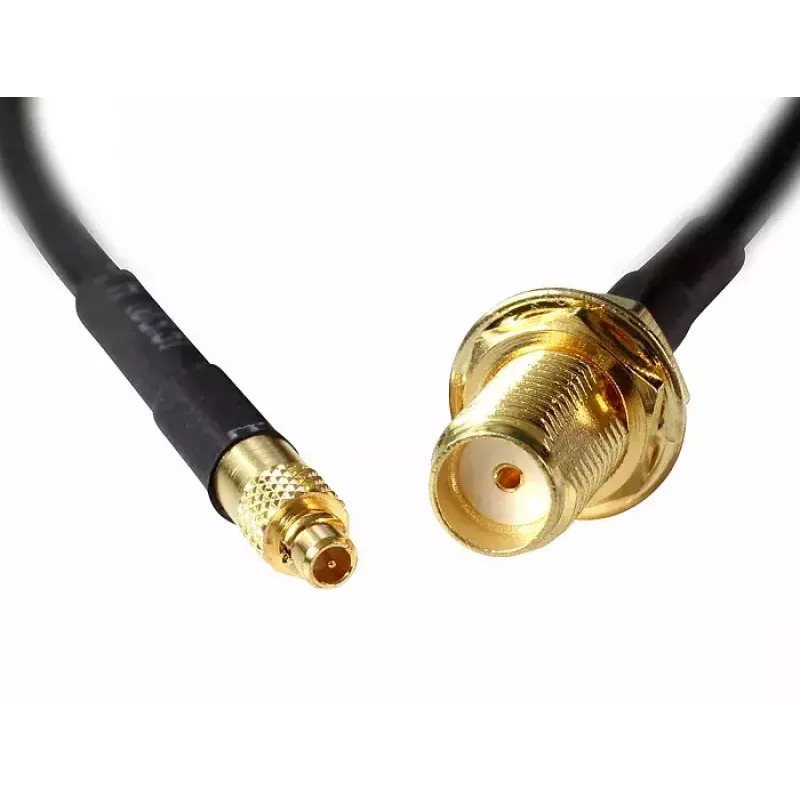 Cable coaxial DeLOCK 88580 0,2 m SMA MMCX negro