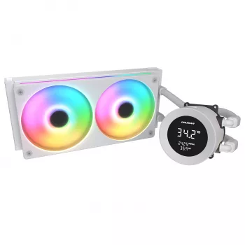 Refrigeración líquida para CPU COUGAR Poseidon Vistek 240, ARGB, blanco
