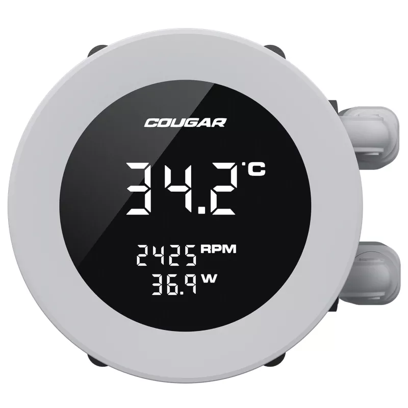 Refrigeración líquida para CPU COUGAR Poseidon Vistek 240, ARGB, blanco
