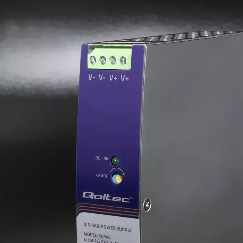 Fuente de alimentación industrial para carril DIN QOLTEC 50905