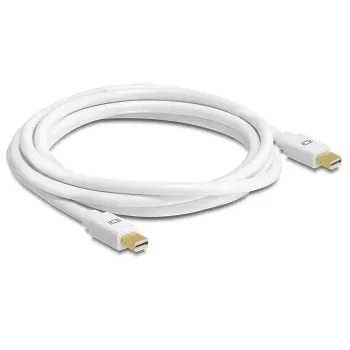 Cable Mini DisplayPort - Mini DisplayPort DeLOCK 83471 0,5 m blanco