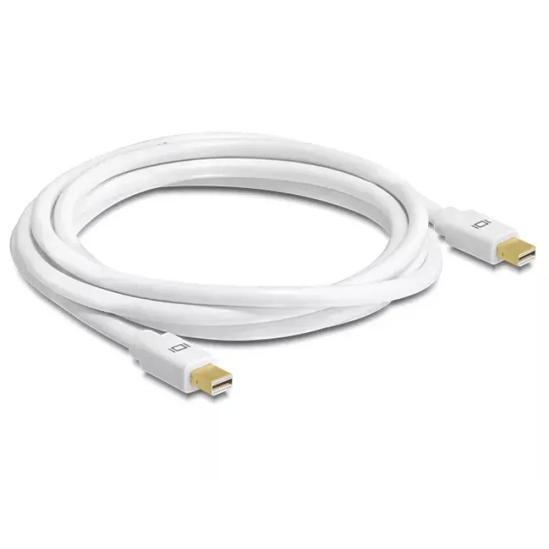 Cable Mini DisplayPort - Mini DisplayPort DeLOCK 83471 0,5 m blanco