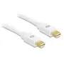 Cable Mini DisplayPort - Mini DisplayPort DeLOCK 83471 0,5 m blanco