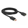 Cable de extensión DisplayPort DeLOCK 87072 3m 8K 60Hz