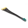 Cable coaxial DeLOCK 90127 0,2 m Mini FAKRA Z SMA negro