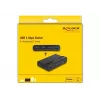 Switch USB Delock 4 x dispositivo 2 x host 5 Gbit/s negro