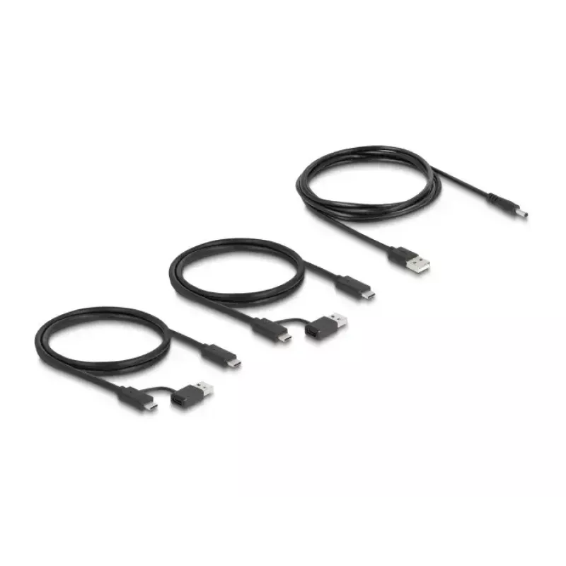 Switch USB Delock 4 x dispositivo 2 x host 5 Gbit/s negro