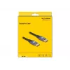 Cable DisplayPort DeLOCK 8K 60 Hz 1 m lila metal
