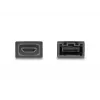 Adaptador HDMI Automotive DeLOCK conector hembra HDMI-E a conector macho HDMI-A 4K 60 Hz
