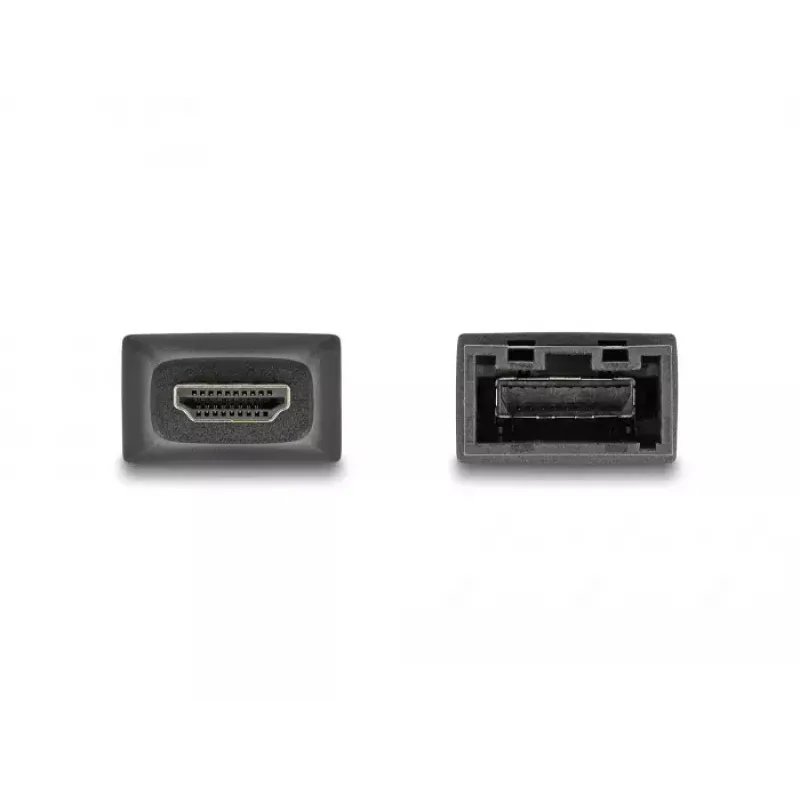 Adaptador HDMI Automotive DeLOCK conector hembra HDMI-E a conector macho HDMI-A 4K 60 Hz
