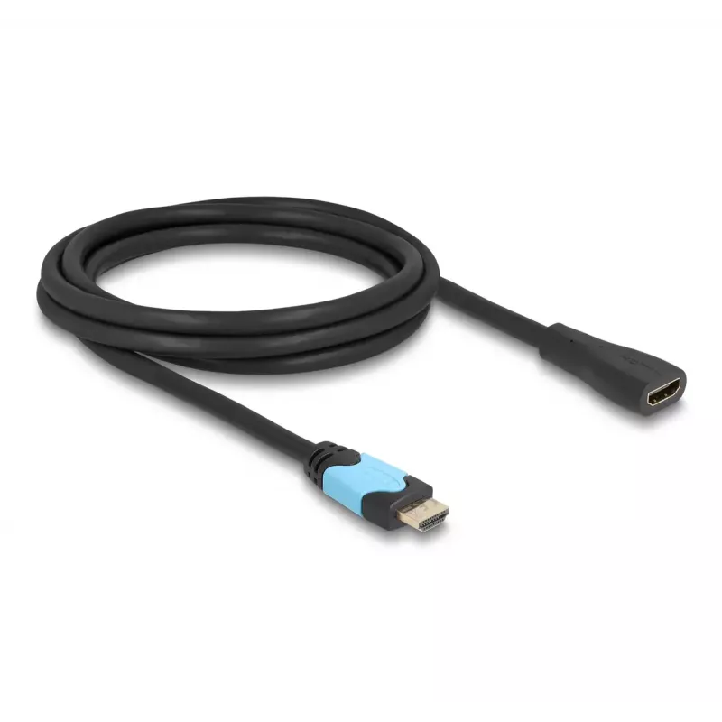 Cable alargador HDMI High Speed DeLOCK 48 Gbit/s 8K 60 Hz 2 m