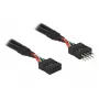 Cable USB DeLOCK 0,5 m 2xUSB2.0
