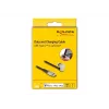 Cable de datos y carga DeLOCK USB Type-C a Lightning en ángulo de 180° 2 m MFi