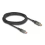 Cable DELOCK USB Type-C a USB Type-C PD 3.0 100 W datos USB 2.0 2 m con indicador de potencia